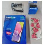 Tracfone Samsung Galaxy A03s No-Contract Smartphone with Accessories - Retail: $59