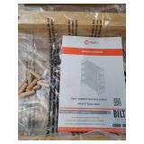 Trinity Bamboo Shoe Rack, Pack of 2 *Missing Screws  - Retail: $211