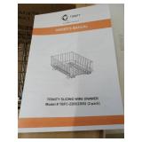 Trinity |tbfc-22052| Wire Drawer W/ Slides | Chrome | 2-pack - Retail: $80