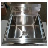 Trinity Commercial Stainless Steel Utility Sink with Pull-Down Faucet - Retail: $599