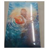 Breaking Through - Underwater Hand Photography Art Print