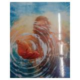 Breaking Through - Underwater Hand Photography Art Print