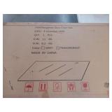 Tempered Glass Chair Mat - Professional Office Floor Protector 48 inch x 28 inch