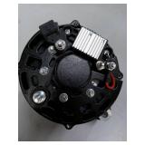 Black Automotive Alternator Assembly