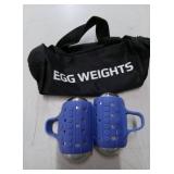 Egg Weights Premium Fitness Set with Carry Bag