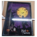 Vintage Style Halloween Scene Wall Art 28.3/4 x 21 inch