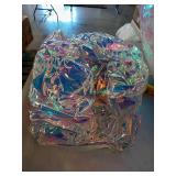 Three Iridescent Holographic Party Balloon 3ct.