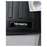 Vanseno Cargo Liners Compatible fit Toyota Highlander 2014 2015 2016 2017 2018 2019 Trunk Mat with Backrest Mat for 7Seat Highlander Accessories(2014-2019Highlander Cargo Liner with backrest mat)