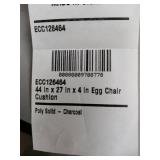 Charcoal Egg Chair Cushion