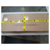 TRINITY 48 W x 18 D x 72 H 4-Shelf NSF Wire Shelving Unit With Backstands and Wheels - Retail: $539