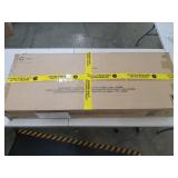 TRINITY 48 W x 18 D x 72 H 4-Shelf NSF Wire Shelving Unit With Backstands and Wheels - Retail: $539