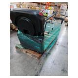 Professional Basketball Hoop and Mounting System missing and net  - Retail: $299