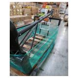 Professional Basketball Hoop and Mounting System missing and net  - Retail: $299