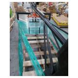 Professional Basketball Hoop and Mounting System missing and net  - Retail: $299