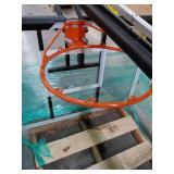 Professional Basketball Hoop and Mounting System missing and net  - Retail: $299
