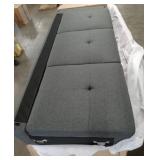 Modern 3-Seat Sofa in Dark Gray - 3-Seat Sofa ONLY (see photos)  - Retail: $399