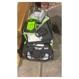 EGO POWER+ Electric Lawn Mower, Cordless Includes 56V 6.0Ah Battery, 4.0Ah Battery and Rapid Charger - LM2123SP-2 (previously used) with Bag - Retail: $0