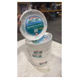 9in Uncoated Paper Plates (600ct) - Retail: $0