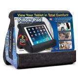 Pillow Pad Multi Angle Cushioned Tablet and iPad Stand  Gray