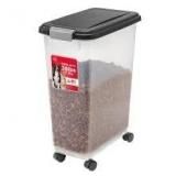 IRIS USA Airtight Pet Food Storage Container - Retail: $