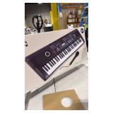 61 Keys Piano Keyboard, Electronic Digital Piano with Built-in Speaker Microphone, Portable Keyboard Gift Teaching for Beginners, Electric Piano for Kids, Birthday Gift for Children - Retail: $0