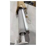cordless zebra roller blinds 44x72 stone grey - Retail: $0