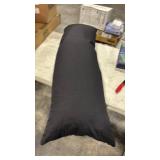 Utopia Bedding Full Body Pillow for Adults (Black, 20 x 48Inch), Long Pillow Insert for Sleeping, Ideal for Side Sleepers - Retail: $0