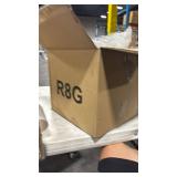 SINGLE Rock Speaker Theater Solutions 2R8G Outdoor Granite 8\" Rock speaker, Deck Pool Spa Yard Garden, Granite Grey - Retail: $153