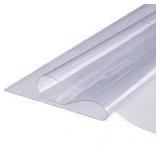 Clear Table Cover Protector, 1.5mm Thick 36 x 72 in PVC Plastic Tablecloth, Waterproof & Oil Spill Proof, Customizable Rectangle Table Cover for Writing Desk, Coffee Table, Dining Room Table - Retail: