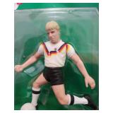 KENNER - Vintage German Sportstars Soccer Action Figure with Trading Card