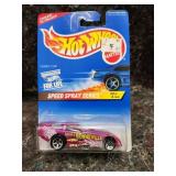 Hot Wheels Speed Spray Series Racer with Opemimg Body
