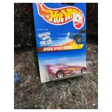 Hot Wheels Speed Spray Series Racer with Opemimg Body