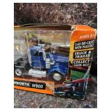 Kenworth W900 Die-Cast Truck with Loader - New Some Package Imperfections - Retail: $24