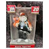 Nascar 20 Tony Stewart Home Depot Santa Clause Figurine & Hard Rock Cafe Bear - Retail: $33