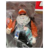 Nascar 20 Tony Stewart Home Depot Santa Clause Figurine & Hard Rock Cafe Bear - Retail: $33