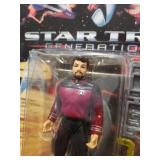 Star Trek Generations William Riker Action Figure - 1994 Playmates - Retail: $25