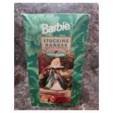 Vintage Holiday Barbie Stocking Hanger Ornament - Retail: $25