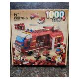 1000-Piece Fire Rescue Building Block Set K897B-5 - Retail: $29