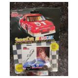 Vintage NASCAR Racing Champions Stock Car with Display Stand and Card - Bill Elliot - Retail: $15