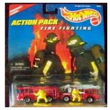 Hot Wheels Fire Fighting Action Pack -- 1996