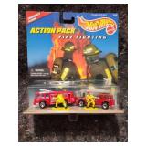 Hot Wheels Fire Fighting Action Pack -- 1996