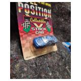 Vintage Pole Position #71 Blue Stock Car Die-Cast Model - Retail: $15