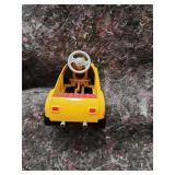Vintage Hallmark Kiddie Car Yellow Hot Rod Pedal Car - Retail: $125
