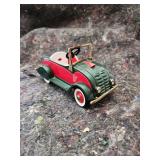 Vintage Hallmark Kiddie Car Style Red and Green Pedal Car - Retail: $75