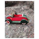 Vintage Hallmark Kiddie Car Style Red and Green Pedal Car - Retail: $75