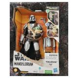 Star Wars The Mandalorian Galactic Action Figure with Grogu - New some box damage - Retail: $25