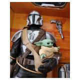 Star Wars The Mandalorian Galactic Action Figure with Grogu - New some box damage - Retail: $25