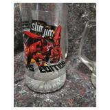 Vintage Slim Jim NASCAR Racing Glass Beer Steins  - Retail: $45