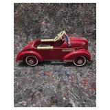 Hallmark Kiddie Car Vintage 1940s Maroon Pedal Car
