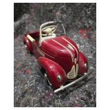 Hallmark Kiddie Car Vintage 1940s Maroon Pedal Car